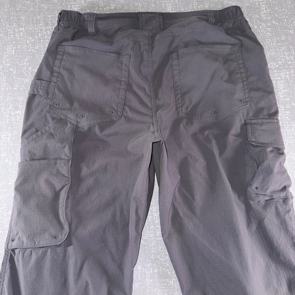 Duluth Trading Co Dry on the Fly Cargo Pants Womens 16x31 Gray Hiking Outdoor - Picture 12 of 13